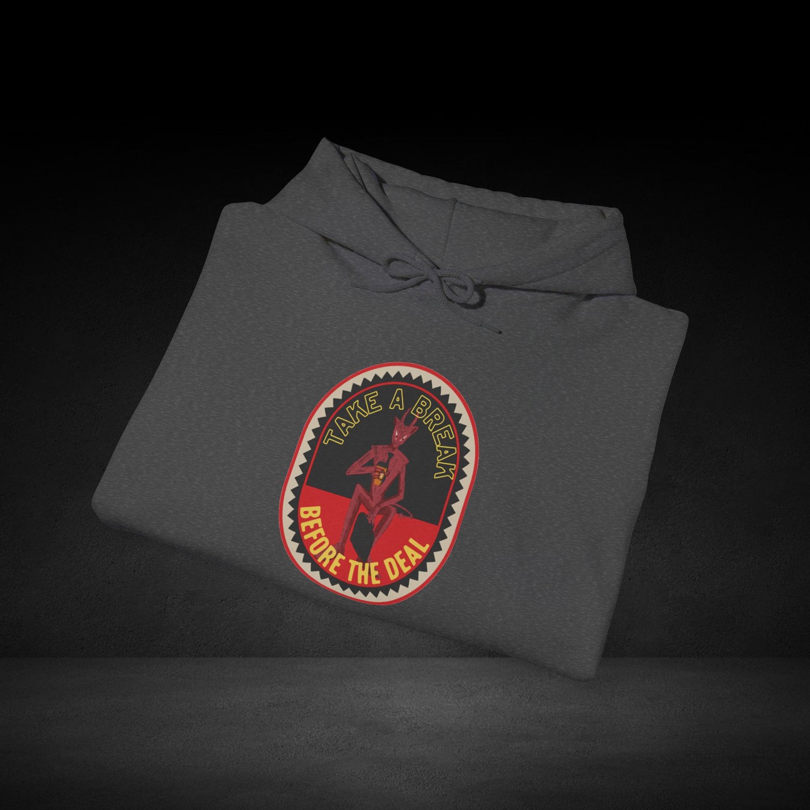 Take A Break Before The Deal Devil Hoodie - Image 8