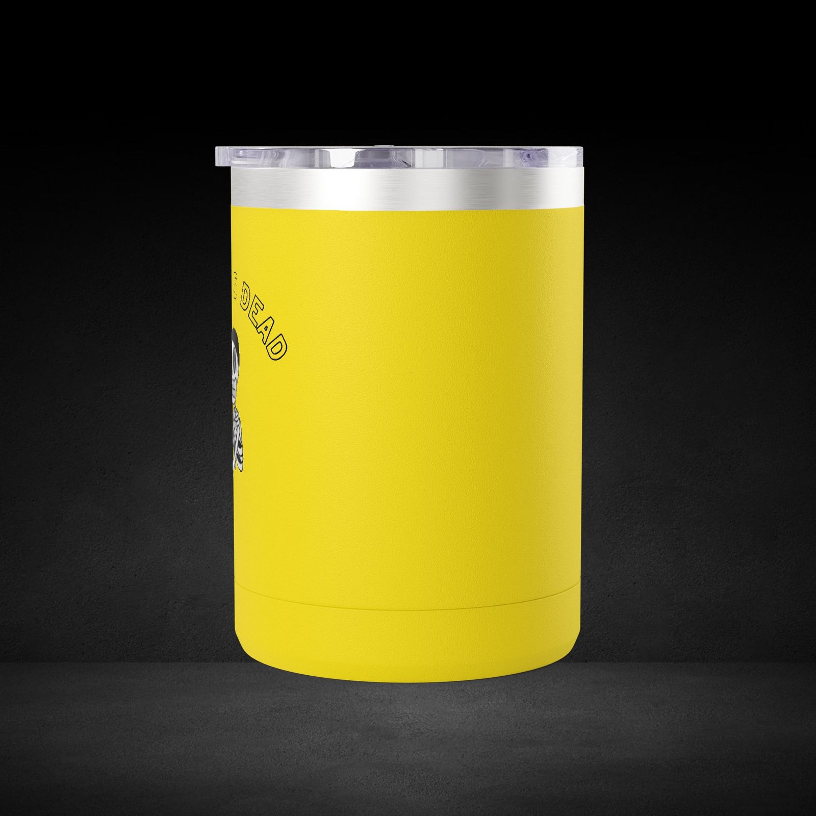 Be Less Dead Skeleton Travel Mug - Coffee Lover Cup with Coffee Bean Eyes Design - Image 13