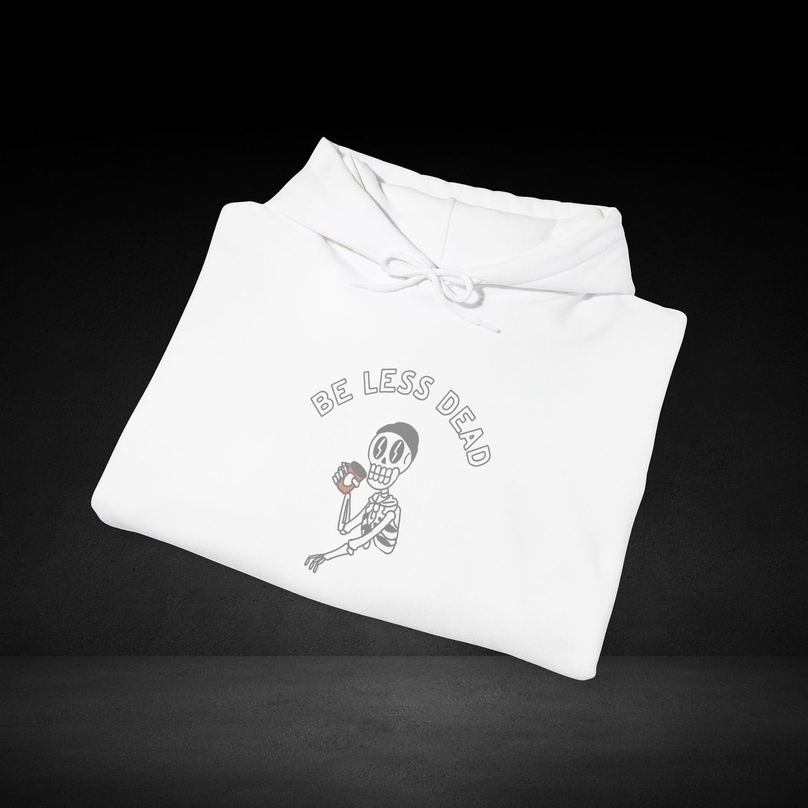 Be Less Dead Skeleton Hoodie - Image 5