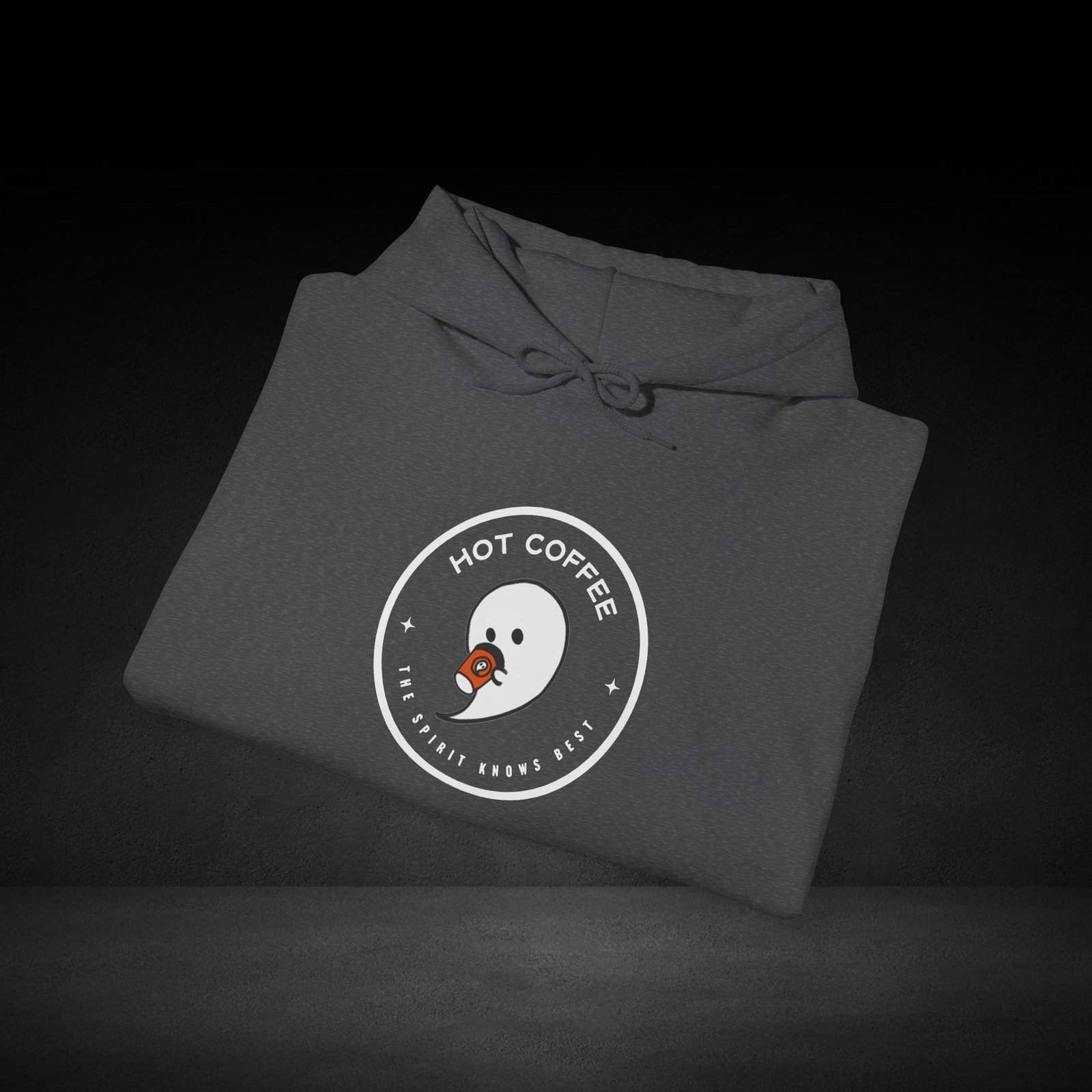 Hot Coffee The Spirit Knows Best Ghost Hoodie - Image 8