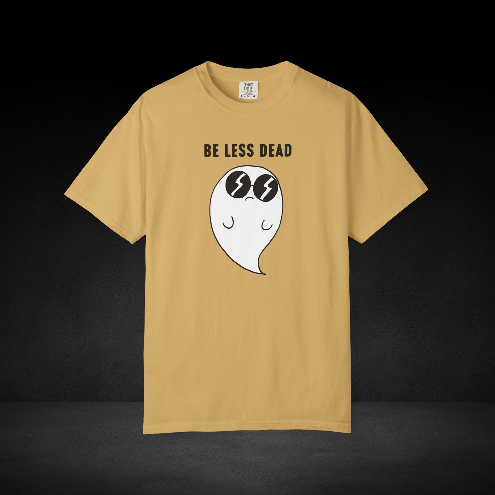 Haunted Brew Tee – Ghost Coffee Cup Character Graphic Shirt - Image 4