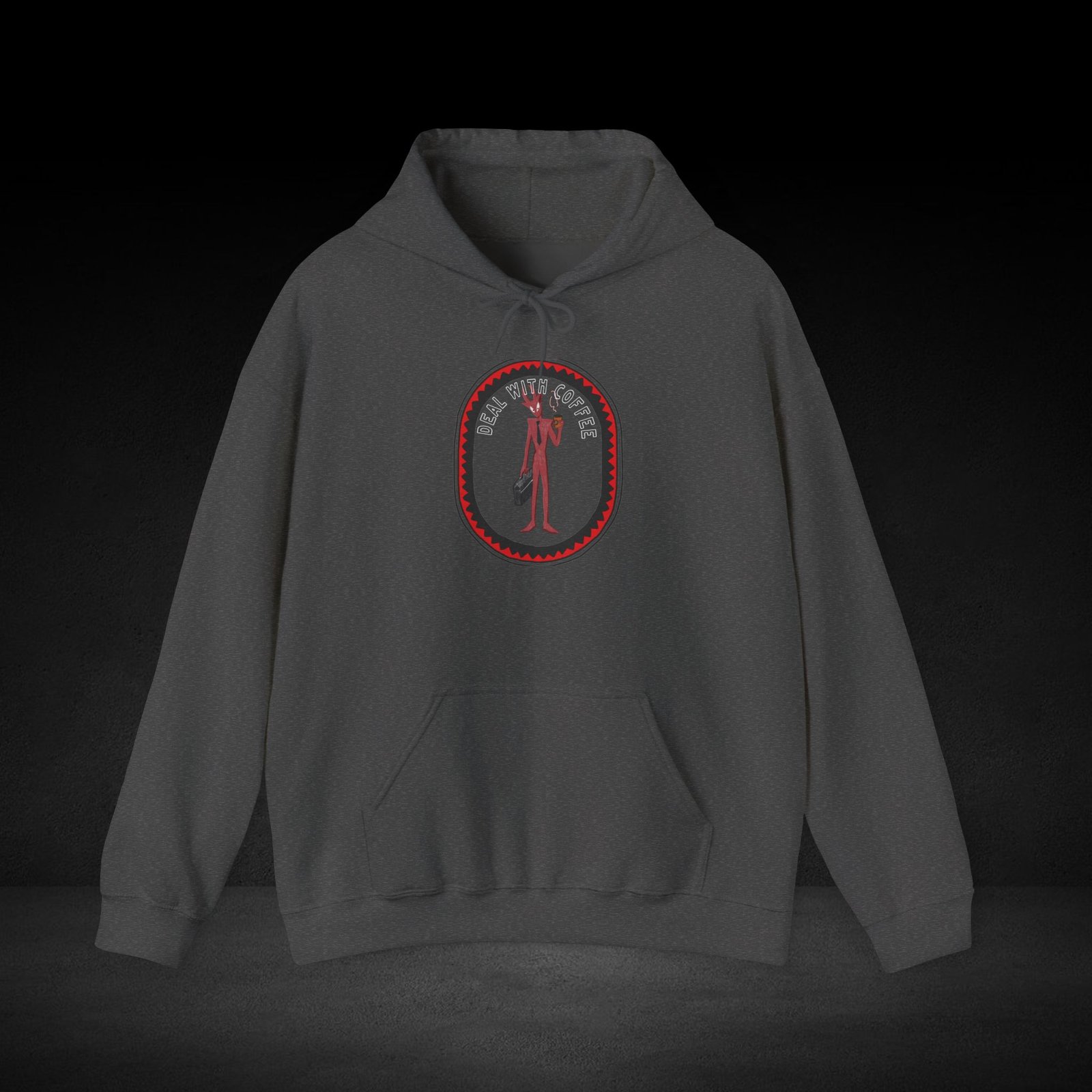 Deal With Coffee Devil Hoodie - Image 10