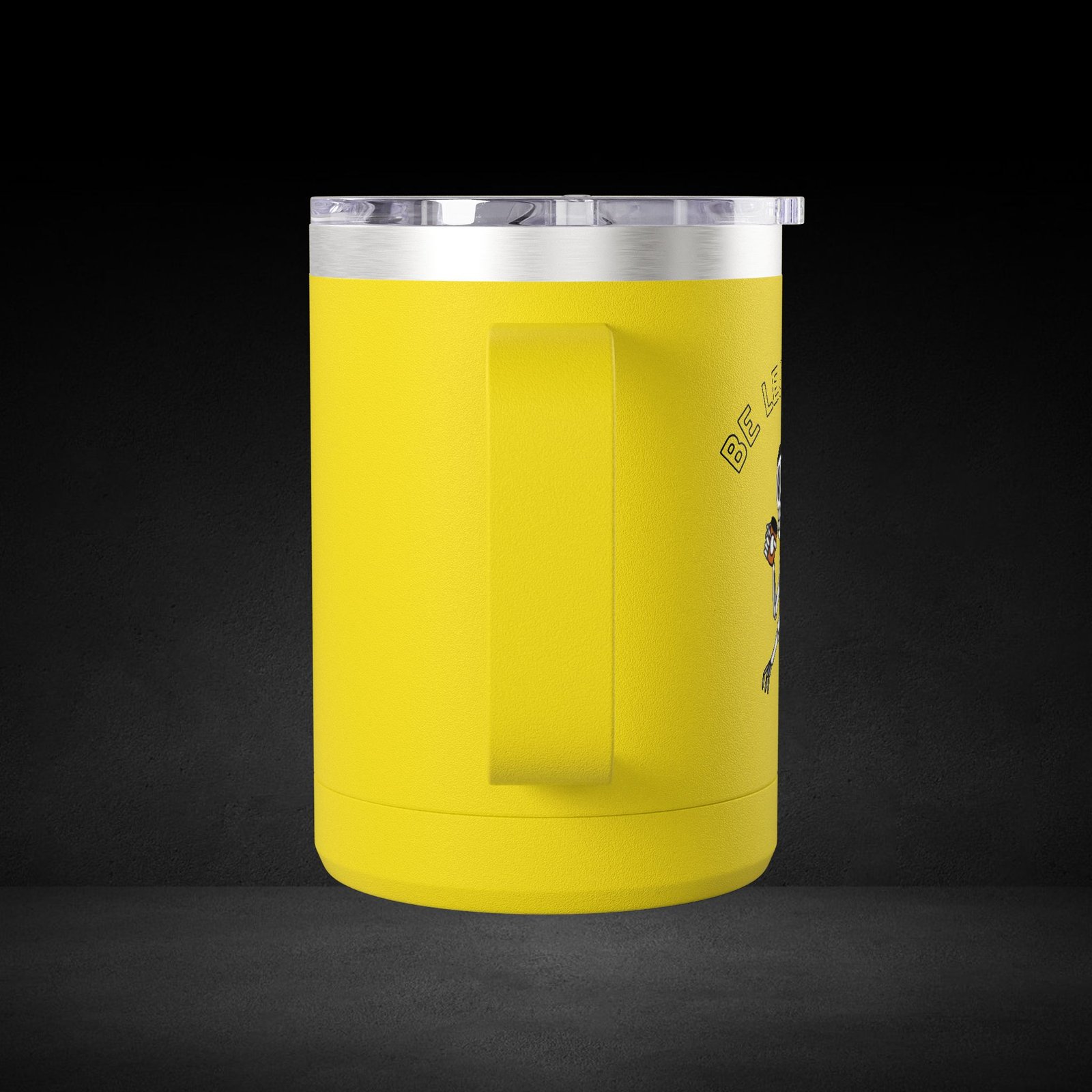 Be Less Dead Skeleton Travel Mug - Coffee Lover Cup with Coffee Bean Eyes Design - Image 14