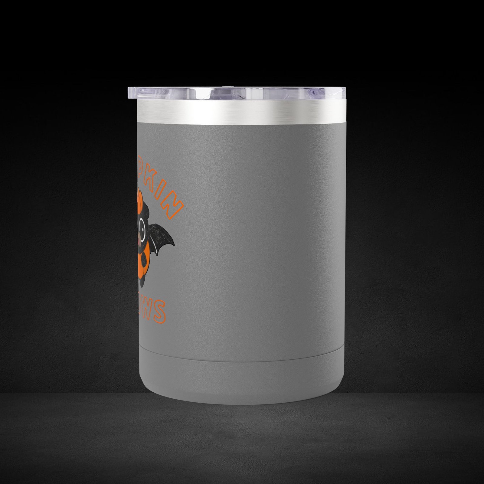 Pumpkin Knows Coffee Mug – Cute Bat in Pumpkin Design - Possessed by Coffee Travel Mug - Image 16