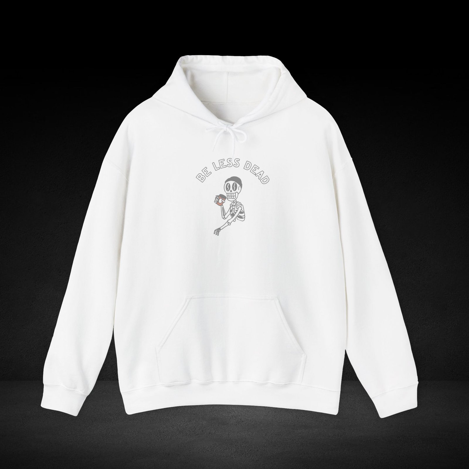Be Less Dead Skeleton Hoodie - Image 4