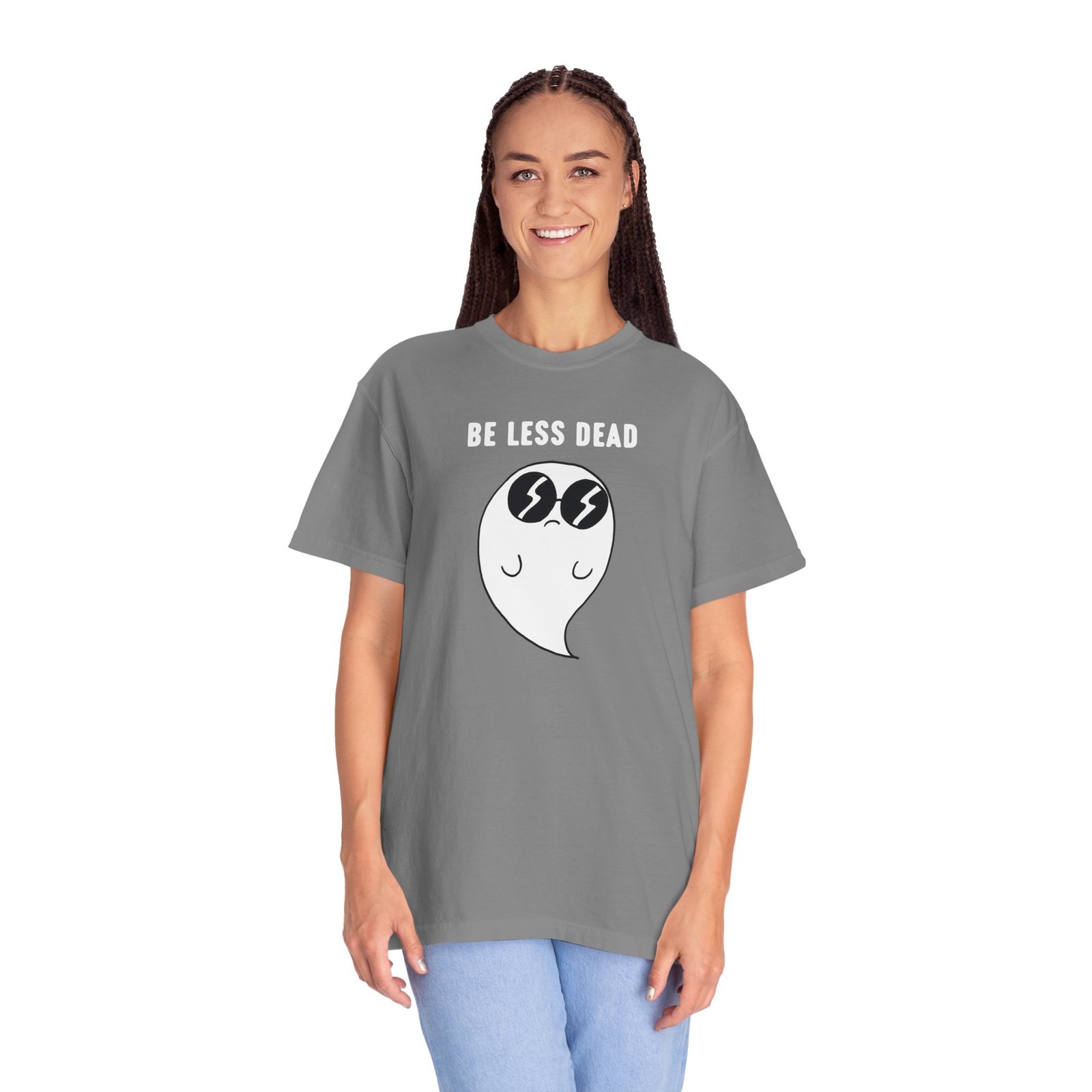 Haunted Brew Tee – Ghost Coffee Cup Character Graphic Shirt - Image 15