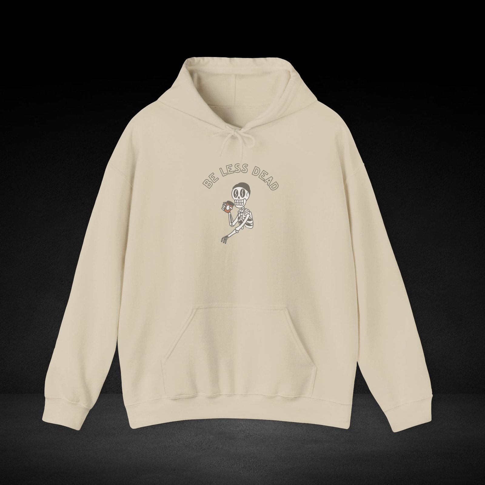 Be Less Dead Skeleton Hoodie - Image 7