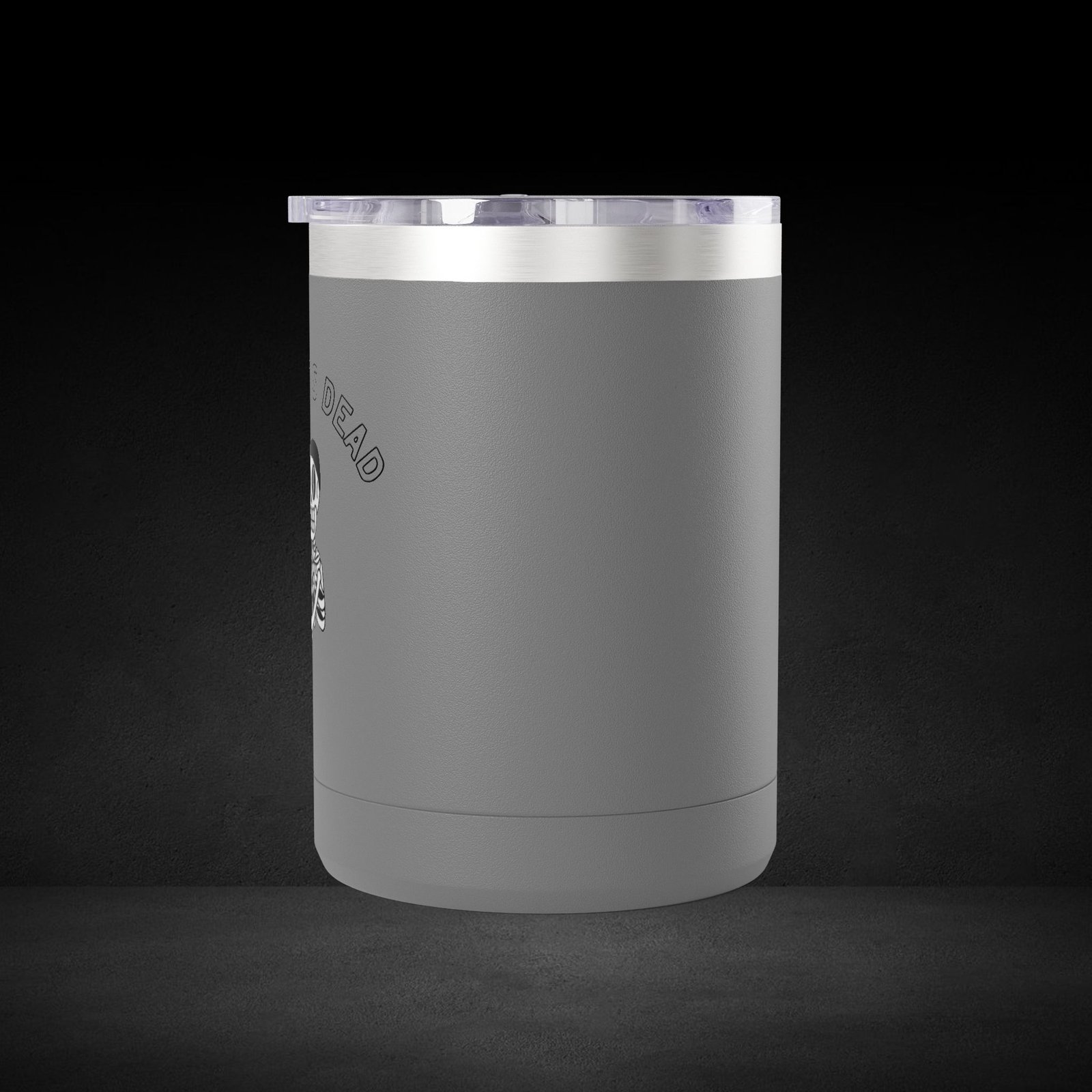 Be Less Dead Skeleton Travel Mug - Coffee Lover Cup with Coffee Bean Eyes Design - Image 2