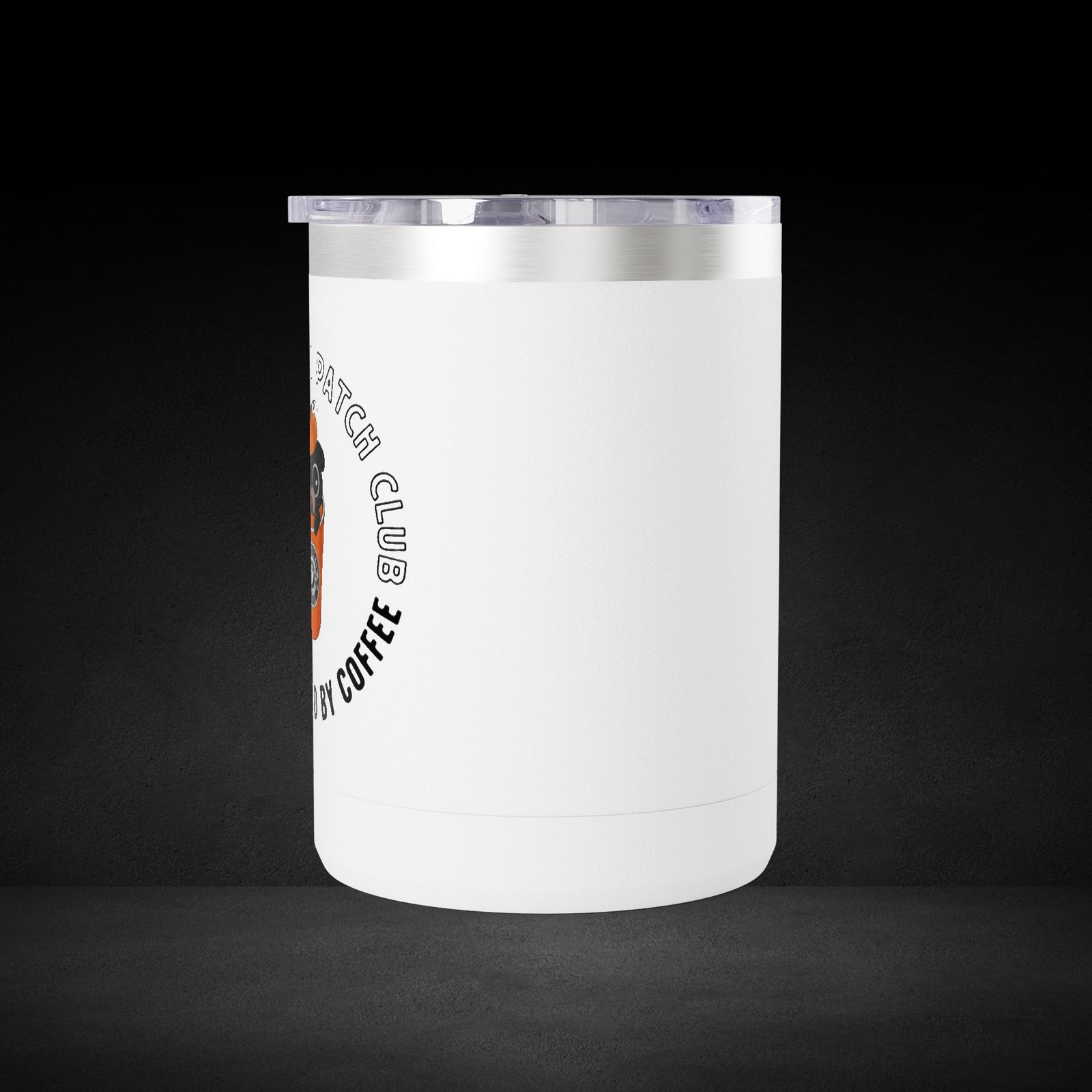 The Pumpkin Patch Club Possessed By Coffee Bat Travel Mug - Halloween Coffee Cup with Cute Design - Image 4