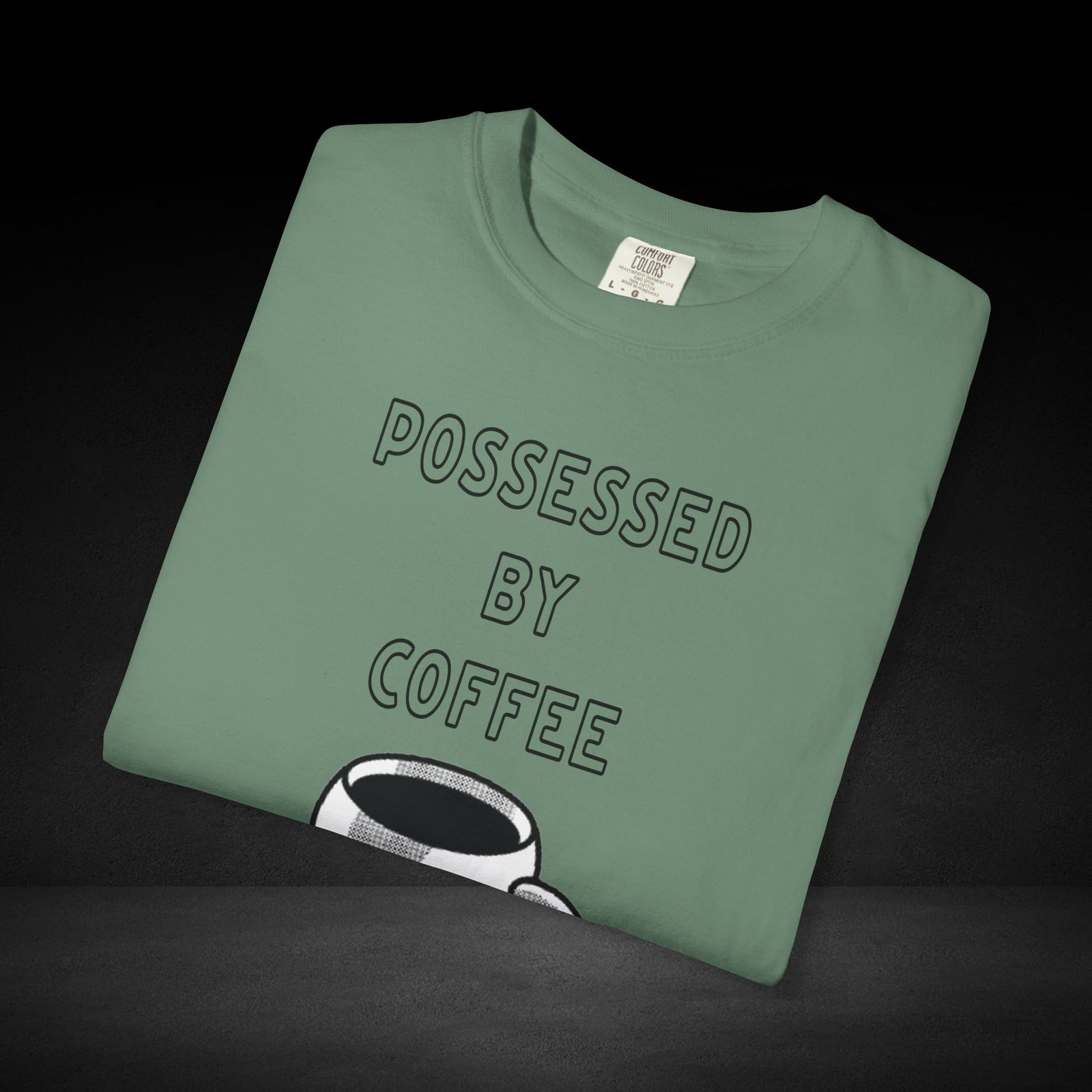 Haunted Brew Tee – Ghost Coffee Cup Character Graphic Shirt - Image 23