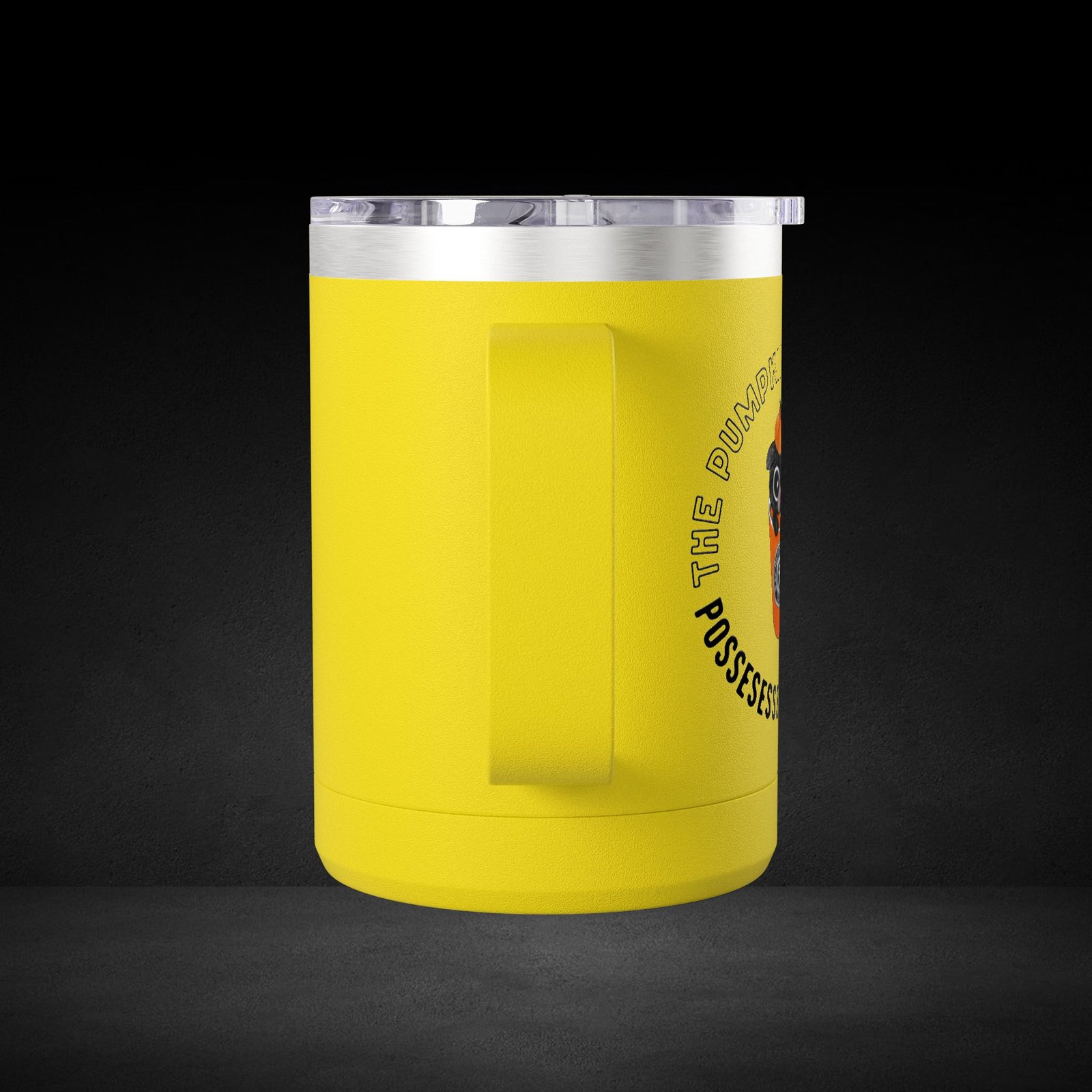 The Pumpkin Patch Club Possessed By Coffee Bat Travel Mug - Halloween Coffee Cup with Cute Design - Image 14