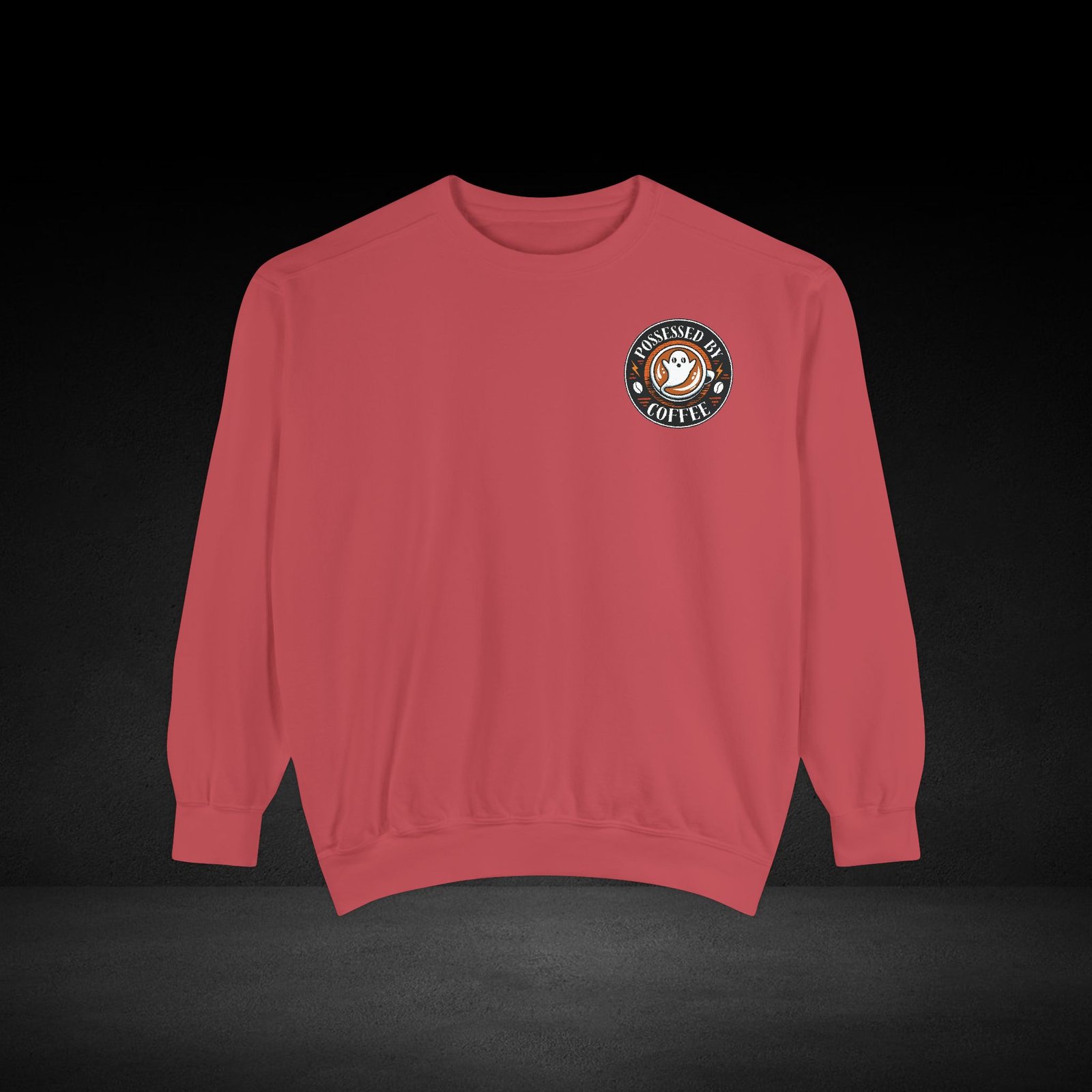 Possessed by Coffee Sweatshirt – Cozy Haunted Roast Apparel for Caffeine Lovers - Haunted Roast Collection - Image 25