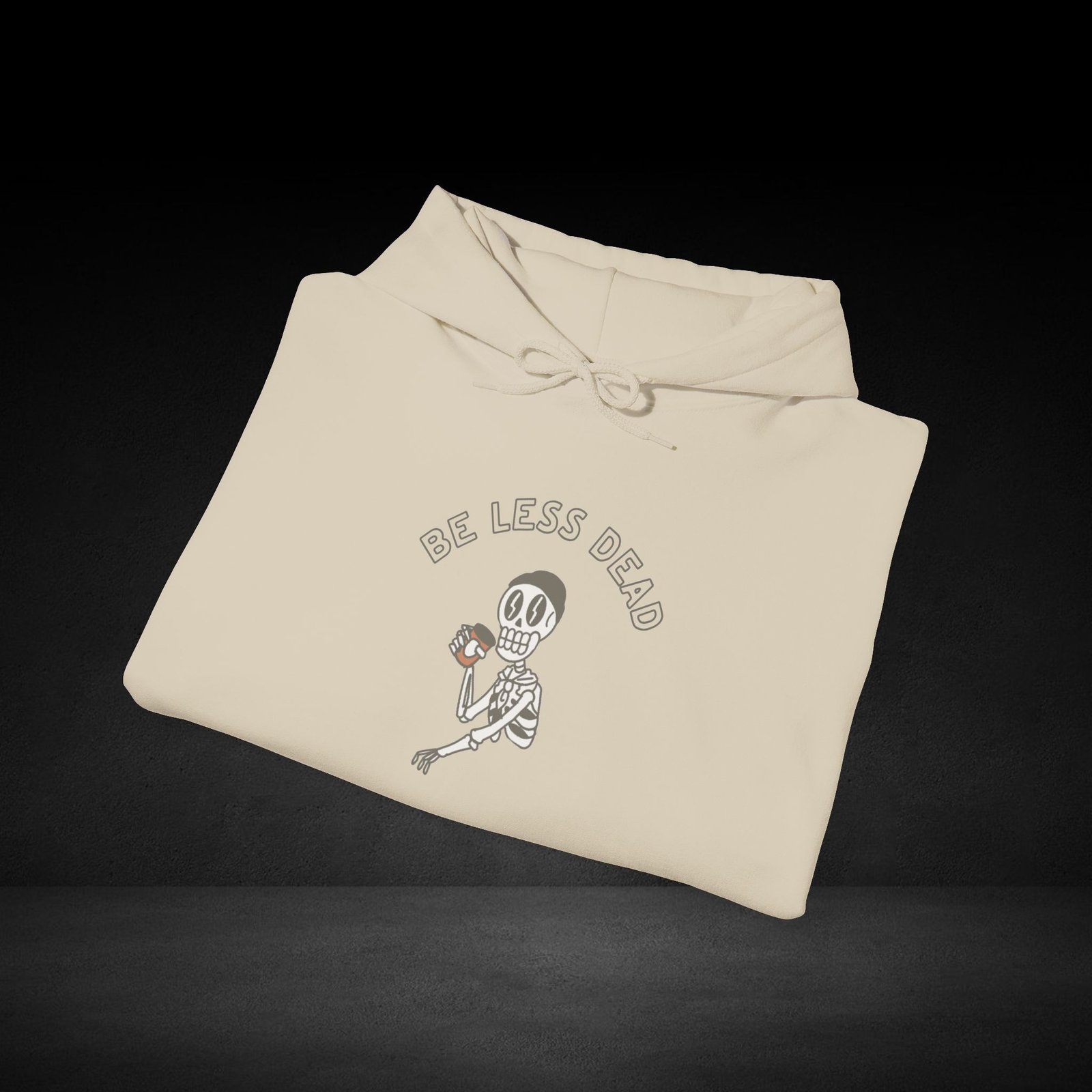 Be Less Dead Skeleton Hoodie - Image 8