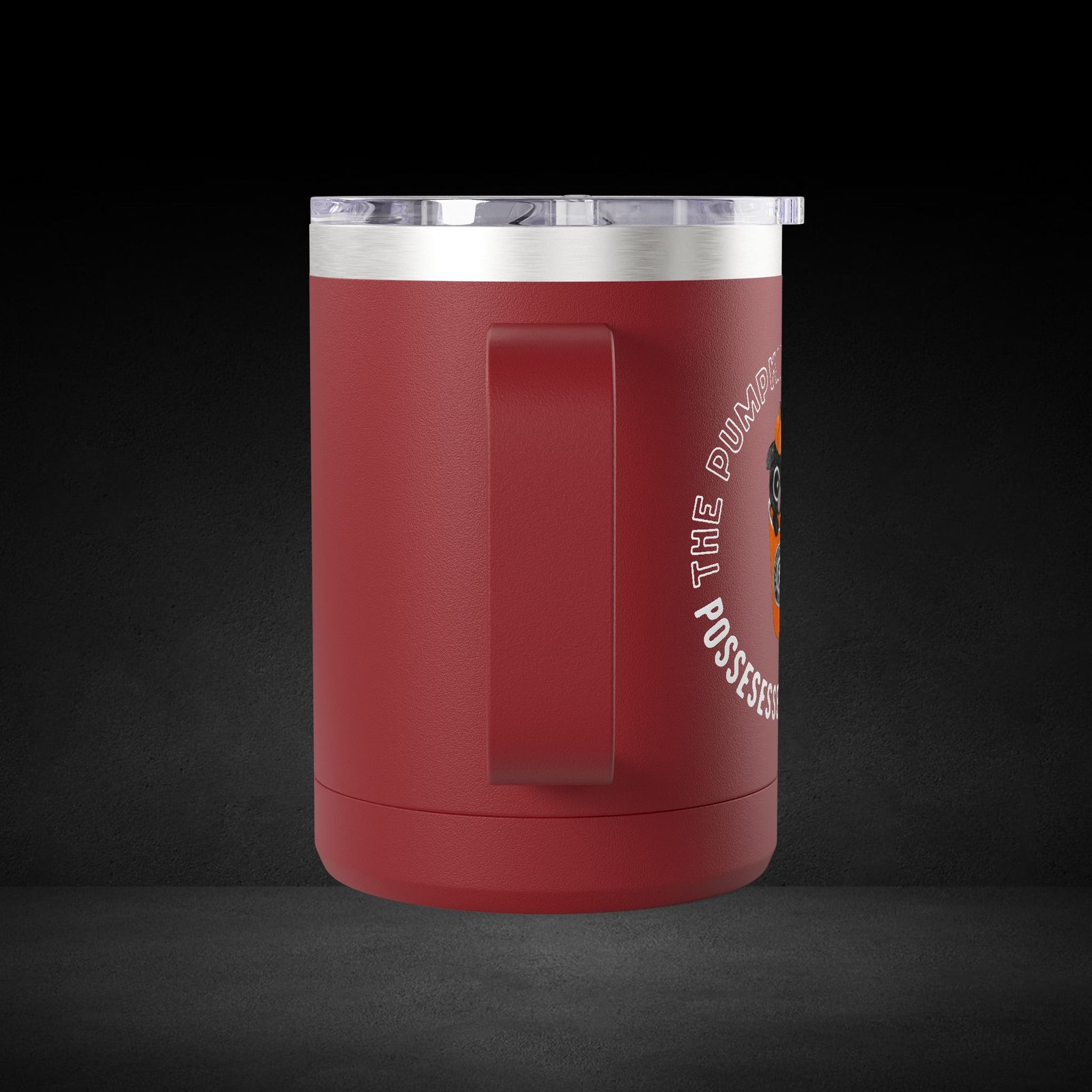 The Pumpkin Patch Club Possessed By Coffee Bat Travel Mug - Halloween Coffee Cup with Cute Design - Image 8