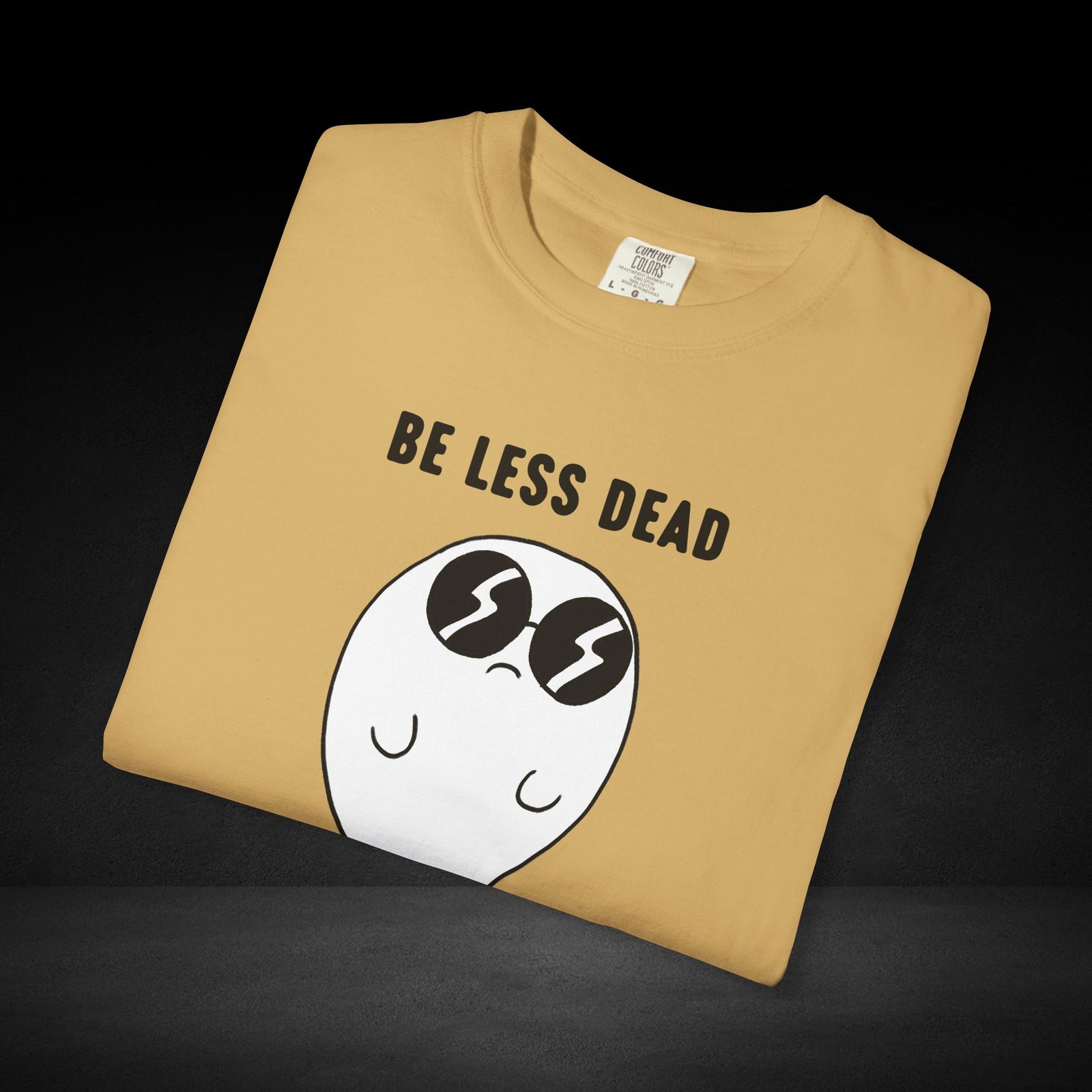 Haunted Brew Tee – Ghost Coffee Cup Character Graphic Shirt - Image 5