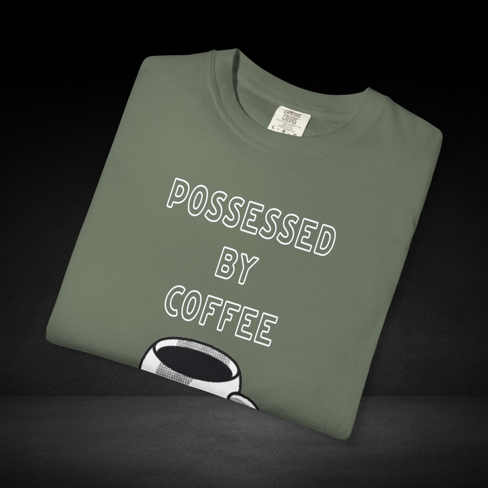 Haunted Brew Tee – Ghost Coffee Cup Character Graphic Shirt - Image 20