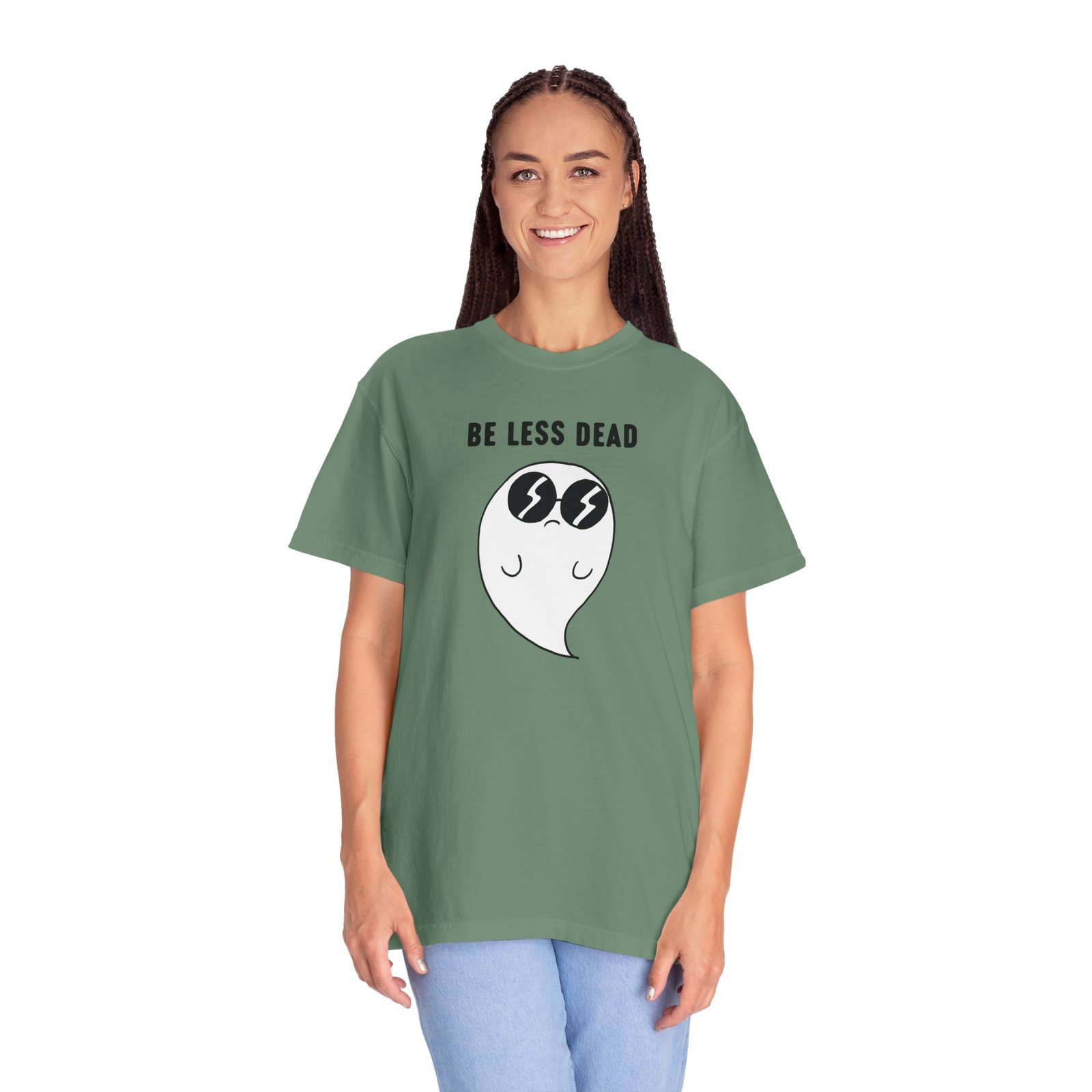 Haunted Brew Tee – Ghost Coffee Cup Character Graphic Shirt - Image 24
