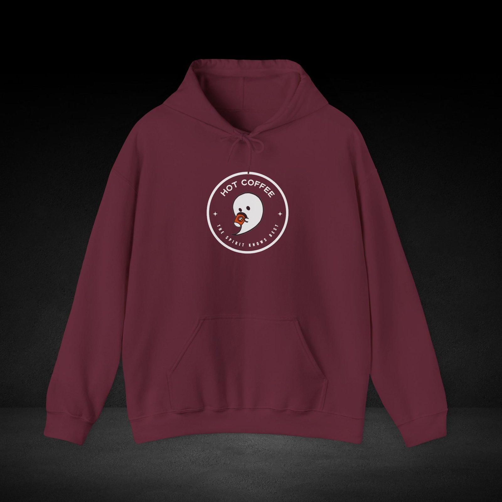 Hot Coffee The Spirit Knows Best Ghost Hoodie - Image 5