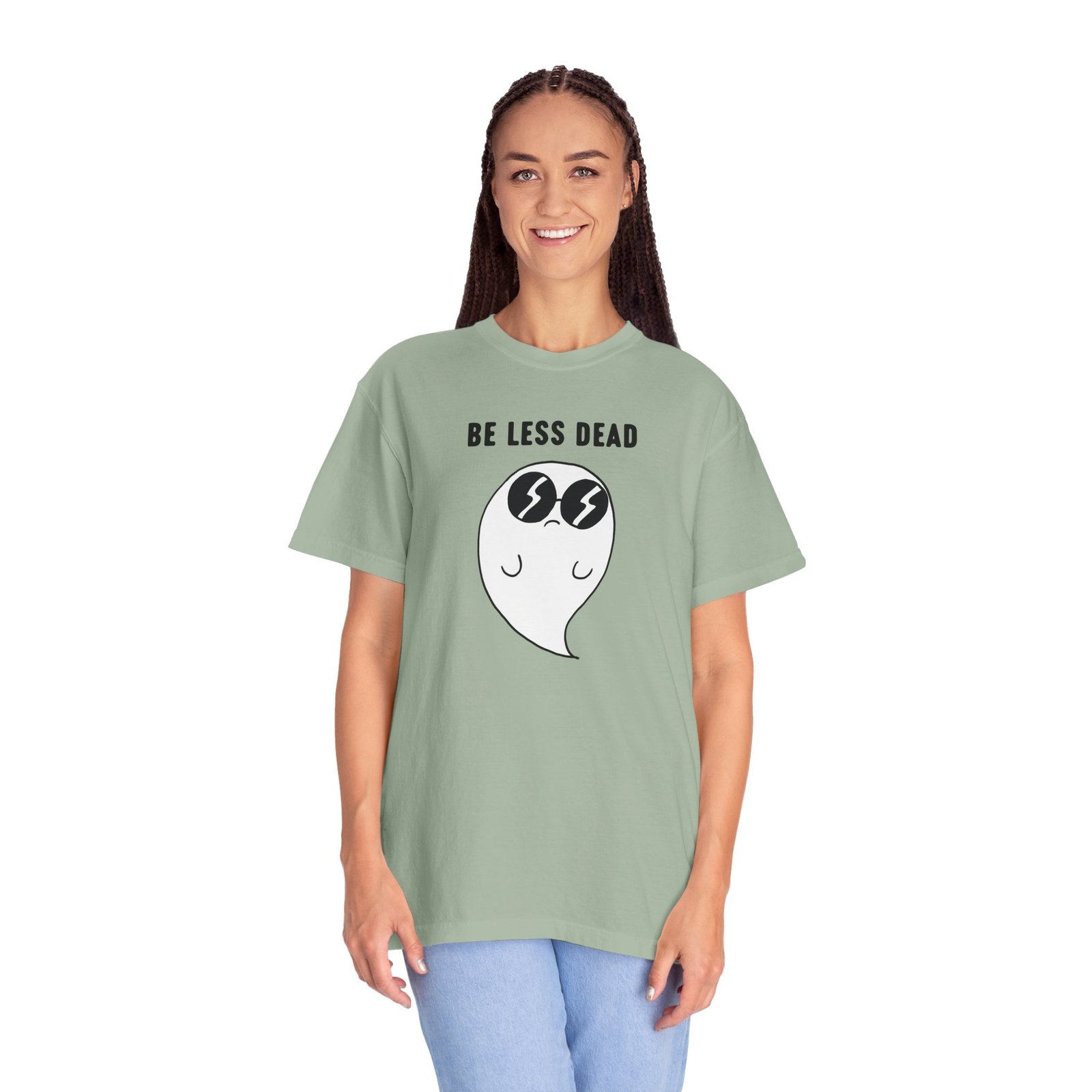 Haunted Brew Tee – Ghost Coffee Cup Character Graphic Shirt - Image 18