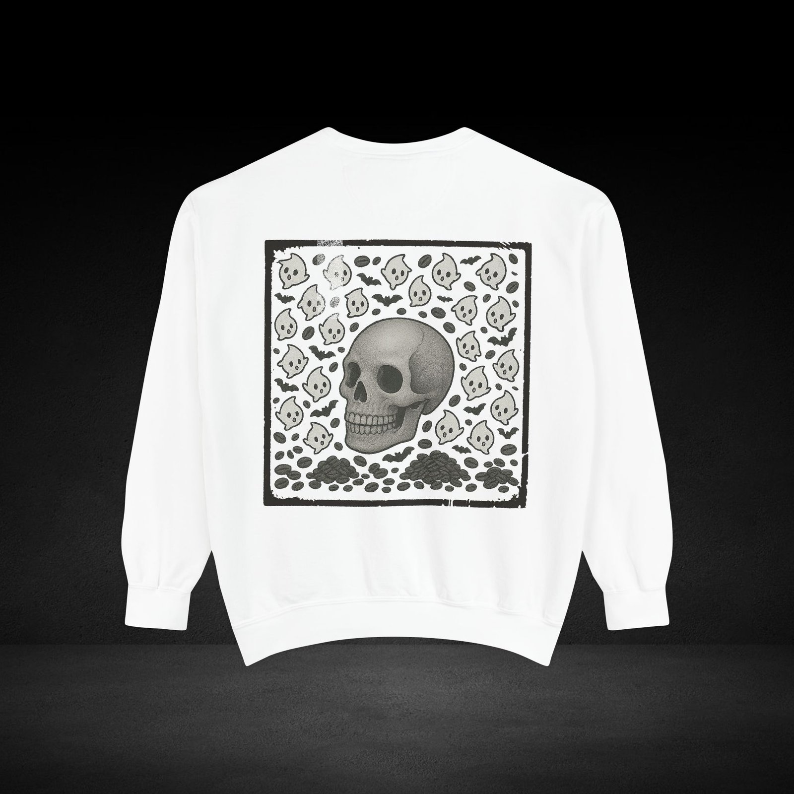 Possessed by Coffee Sweatshirt – Cozy Haunted Roast Apparel for Caffeine Lovers - Haunted Roast Collection - Image 2