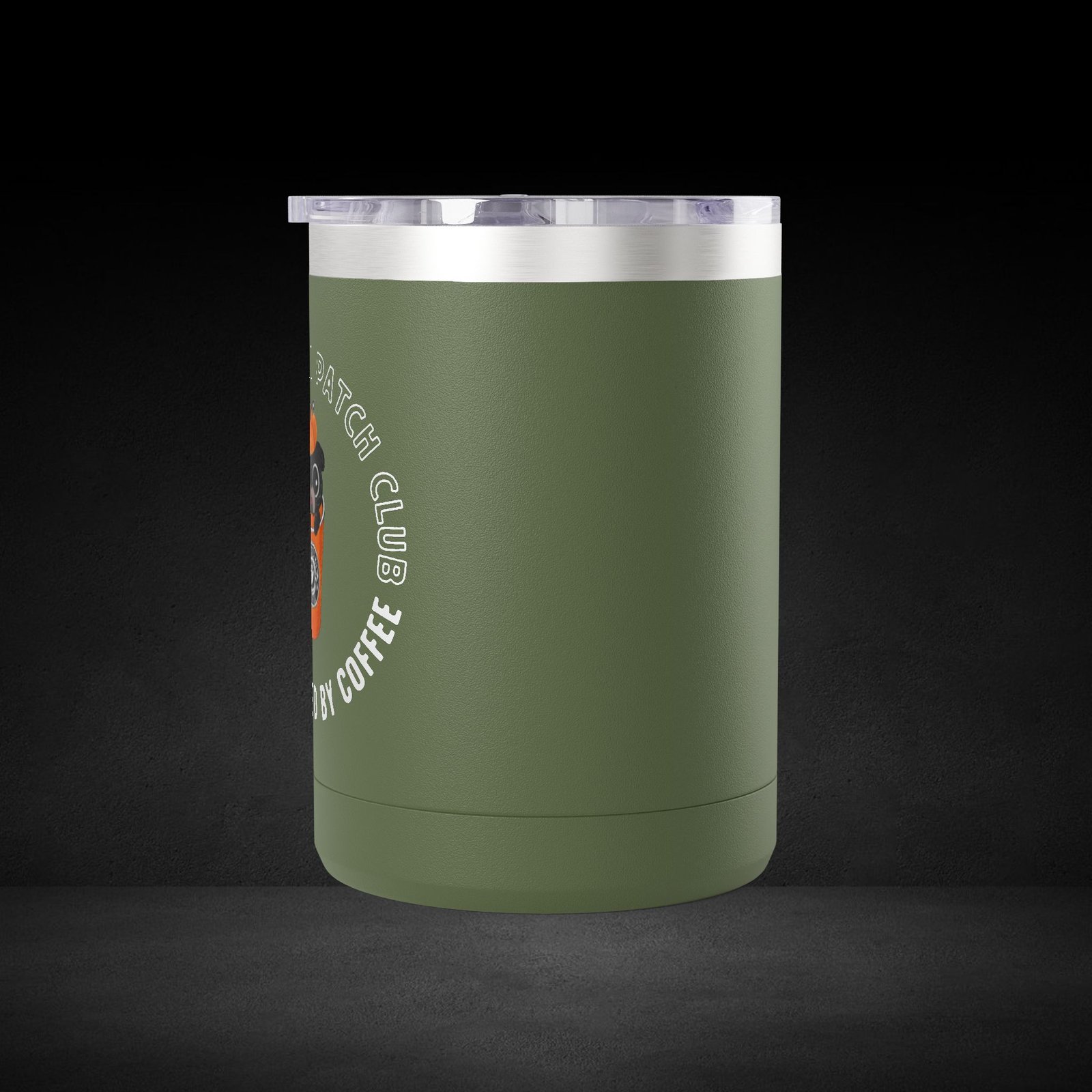 The Pumpkin Patch Club Possessed By Coffee Bat Travel Mug - Halloween Coffee Cup with Cute Design - Image 2