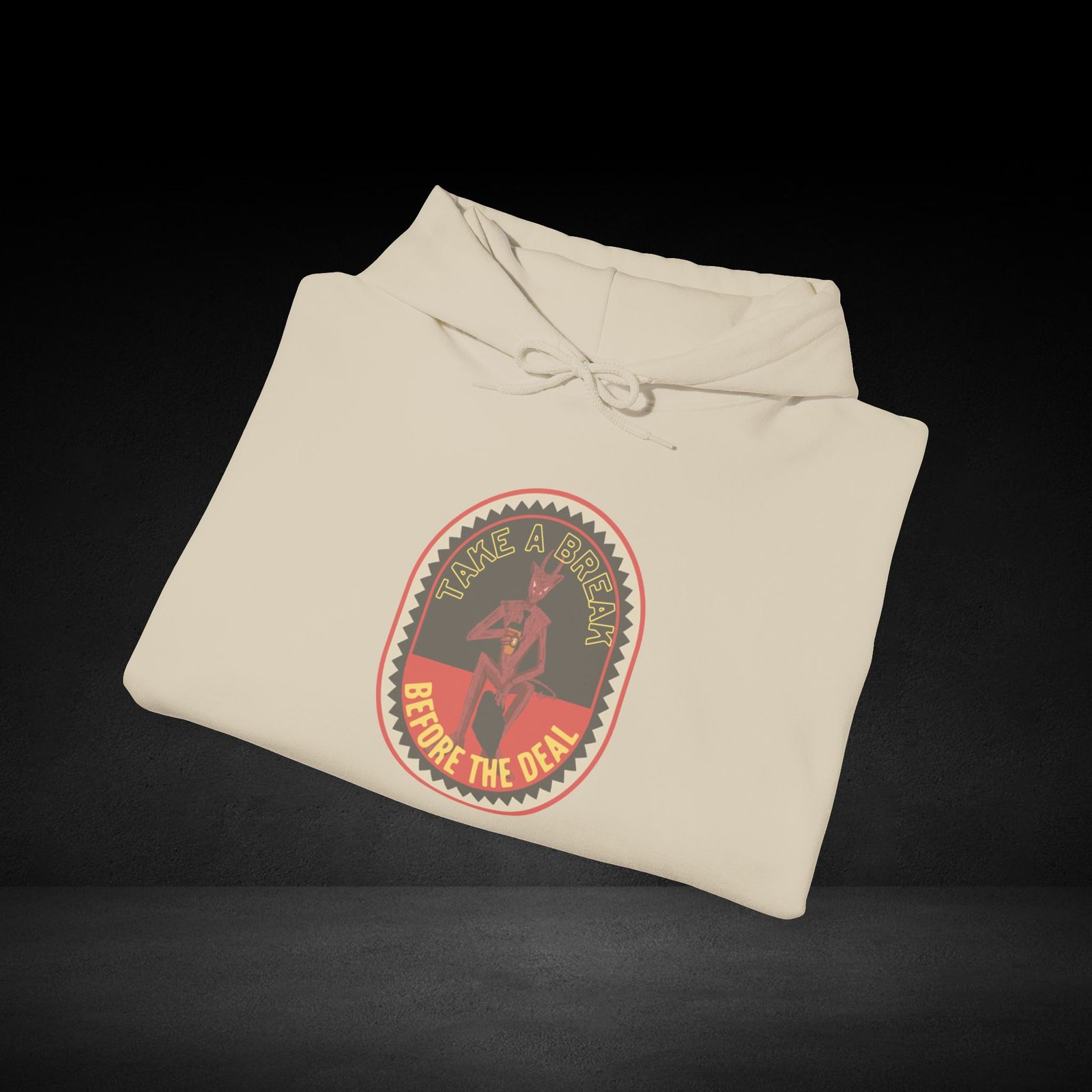 Take A Break Before The Deal Devil Hoodie - Image 2