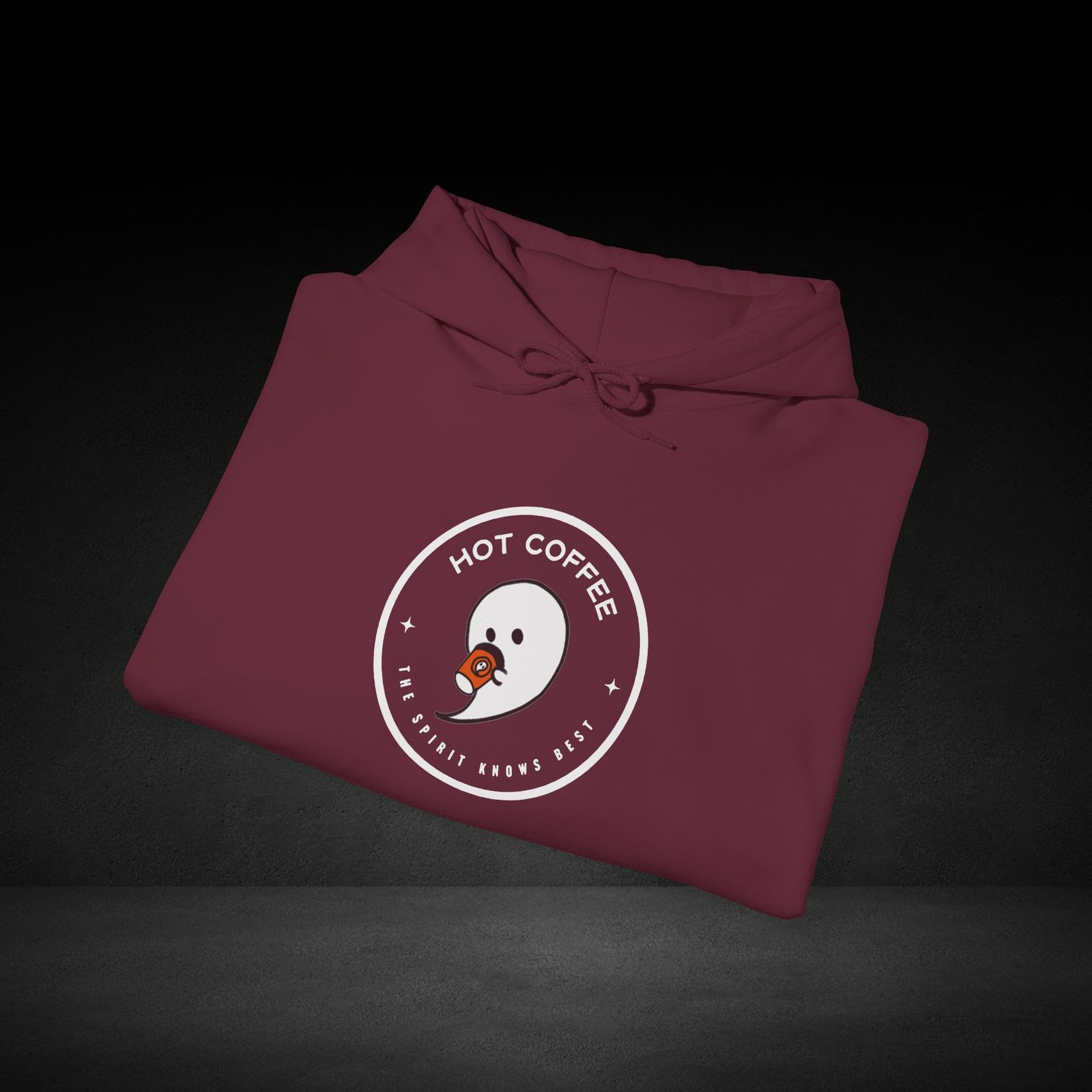 Hot Coffee The Spirit Knows Best Ghost Hoodie - Image 6