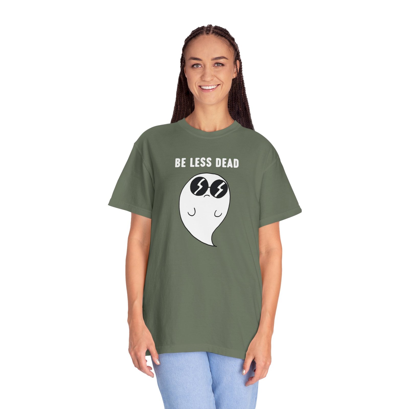 Haunted Brew Tee – Ghost Coffee Cup Character Graphic Shirt - Image 21