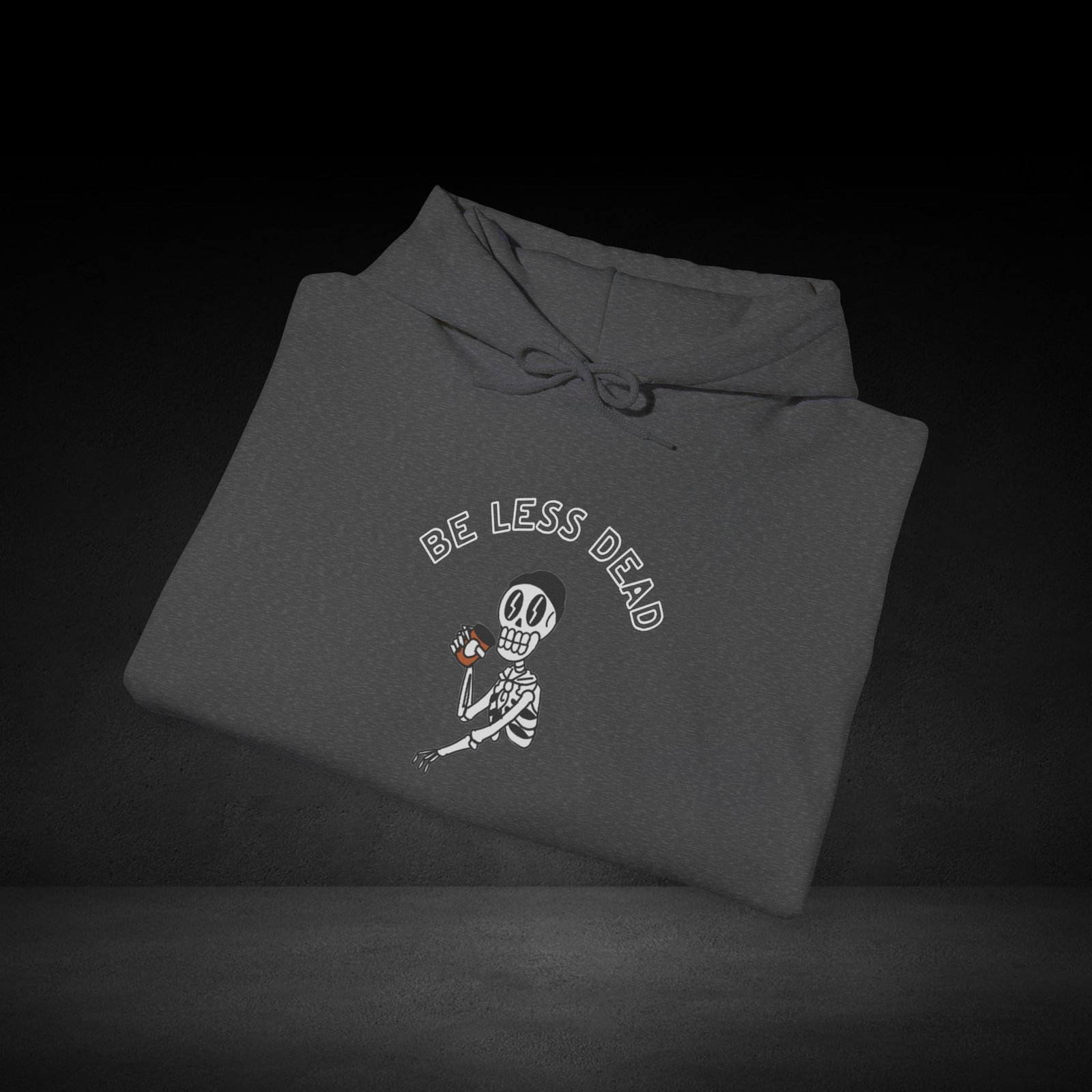 Be Less Dead Skeleton Hoodie - Image 11