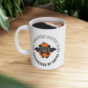 The Pumpkin Patch Club – Bat Pup Coffee Mug