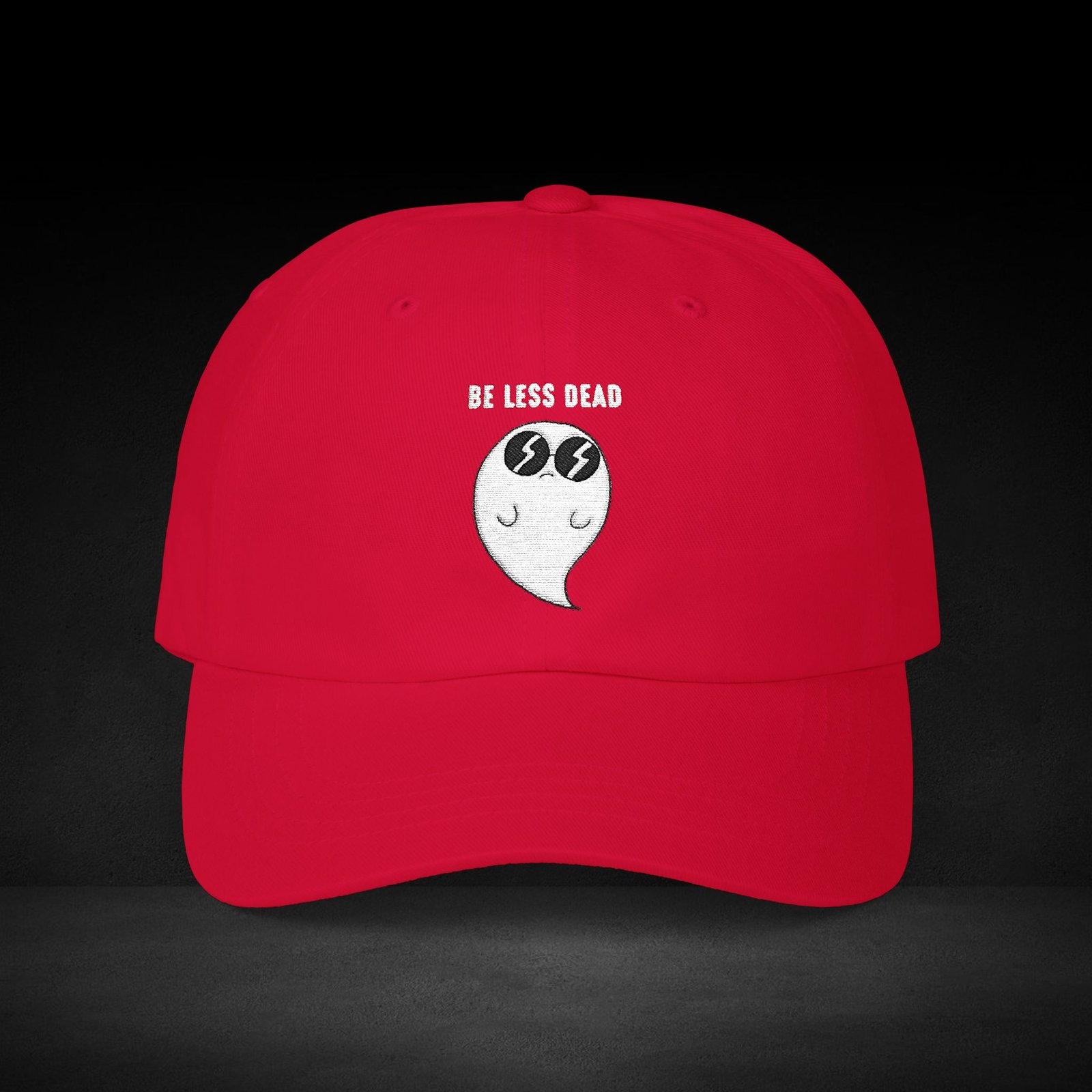 Be Less Dead Ghost Cap – Cool Coffee Spirit Streetwear for Caffeine Lovers - Image 13