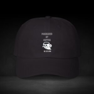 Be Less Dead Ghost Coffee Cap – Spooky Coffee Spirit Baseball Hat